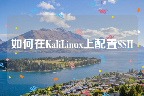 如何在KaliLinux上配置SSH