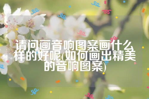 请问画音响图案画什么样的好呢(如何画出精美的音响图案)