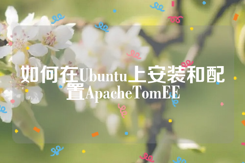 如何在Ubuntu上安装和配置ApacheTomEE