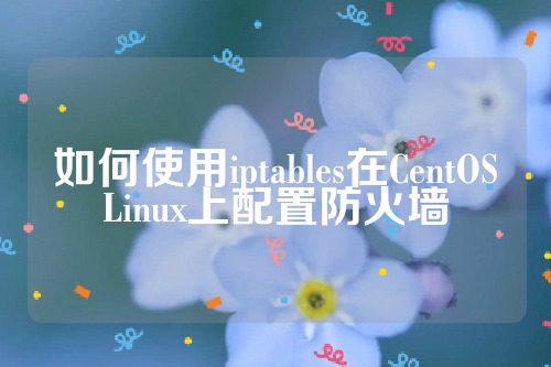  如何使用iptables在CentOS Linux上配置防火墙