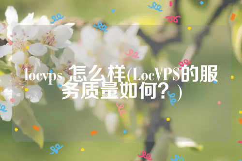 locvps 怎么样(LocVPS的服务质量如何？)